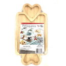 Petisqueira com Corações e Flor Coleção Doce Bambu