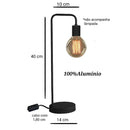 Abajur de Mesa Industrial NeoRetrô