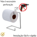 Suporte Porta Papel Higiênico Duplo
