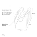 Suporte para Tampas Aramado OrgaBox