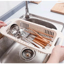 Escorredor de Pia Retrátil com Alças