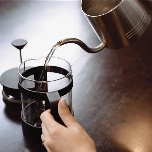 Cafeteira Prensa Francesa em Vidro - FRETE GRÁTIS