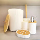 Conjunto de 6 Utensílios para Banheiro