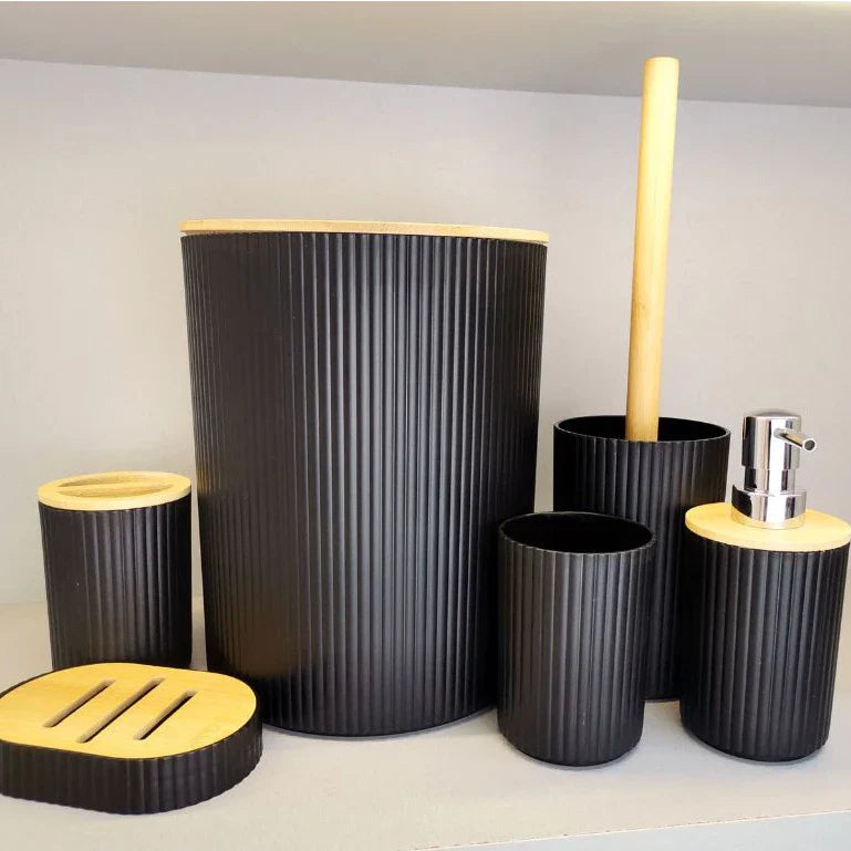 Conjunto de 6 Utensílios para Banheiro