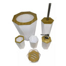 Conjunto de 6 Utensílios para Banheiro