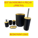 Conjunto de 6 Utensílios para Banheiro