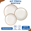 Aparelho de Jantar Rústico Marrom Tramontina