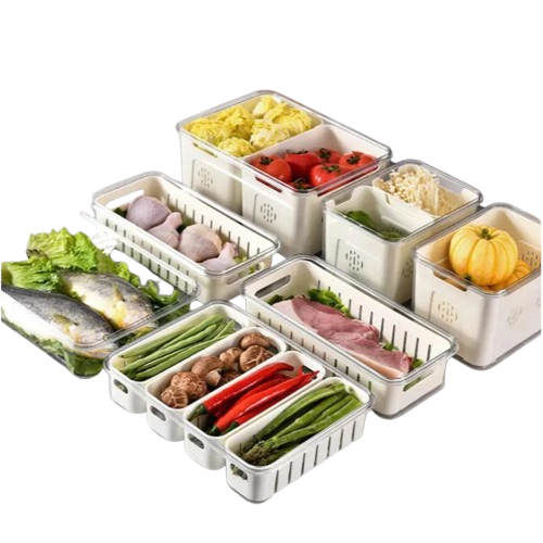Pote Organizador Hermético com Divisórias OrgaBox - FRETE GRÁTIS