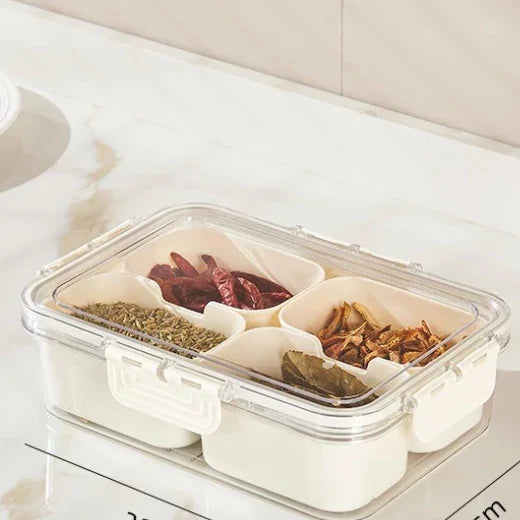 Pote Organizador Hermético com Divisórias OrgaBox - FRETE GRÁTIS