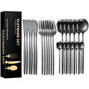 Kit 24 Talheres Glamour Inox - COMPRE 6, LEVE 24