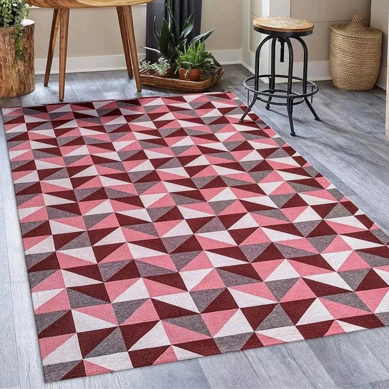 Tapete Antiderrapante 3x3 Jacquard Toque de Conforto