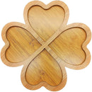 Petisqueira com Corações e Flor Coleção Doce Bambu