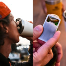 Copo Térmico Inox cerveja e café 473ml - VERDE ÁGUA