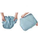 Kit 7 Pecas Bolsa Organizadoras Para Mala Roupas Bagagem Viagem - VÁRIAS CORES