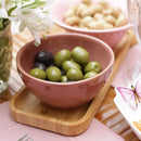 Trio de Bandejas Retangulares Coleção Doce Bambu - KIT COM TRÊS BANDEJAS