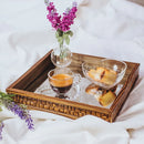 Xícaras de Acrílico com Pires de Coração - Coleção Café & Charme - KIT COM 6 PEÇAS