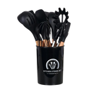 Kit de 12 Utensílios de Cozinha em Silicone